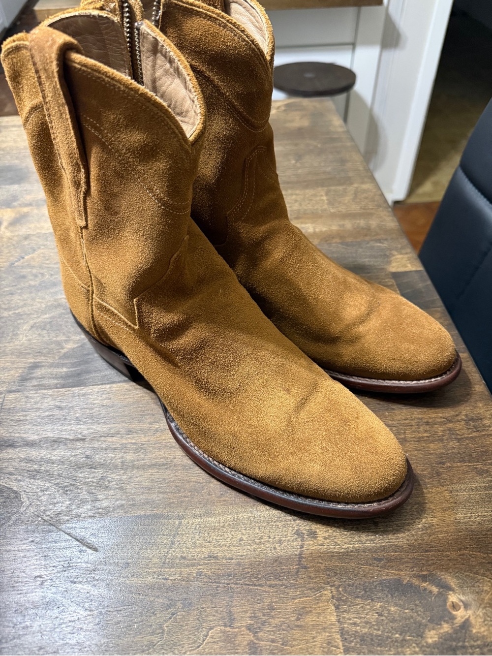 Tecovas The Dean Men's Suede Western Boots